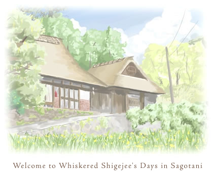 Welcome to Whiskered Shigejee's Days in Sagotani.